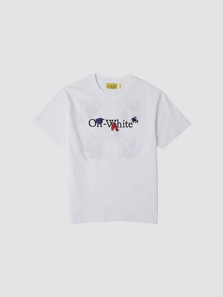 Baby Boy's, Little Boy's & Boy's Arrow Logo T-Shirt - White - Size 4