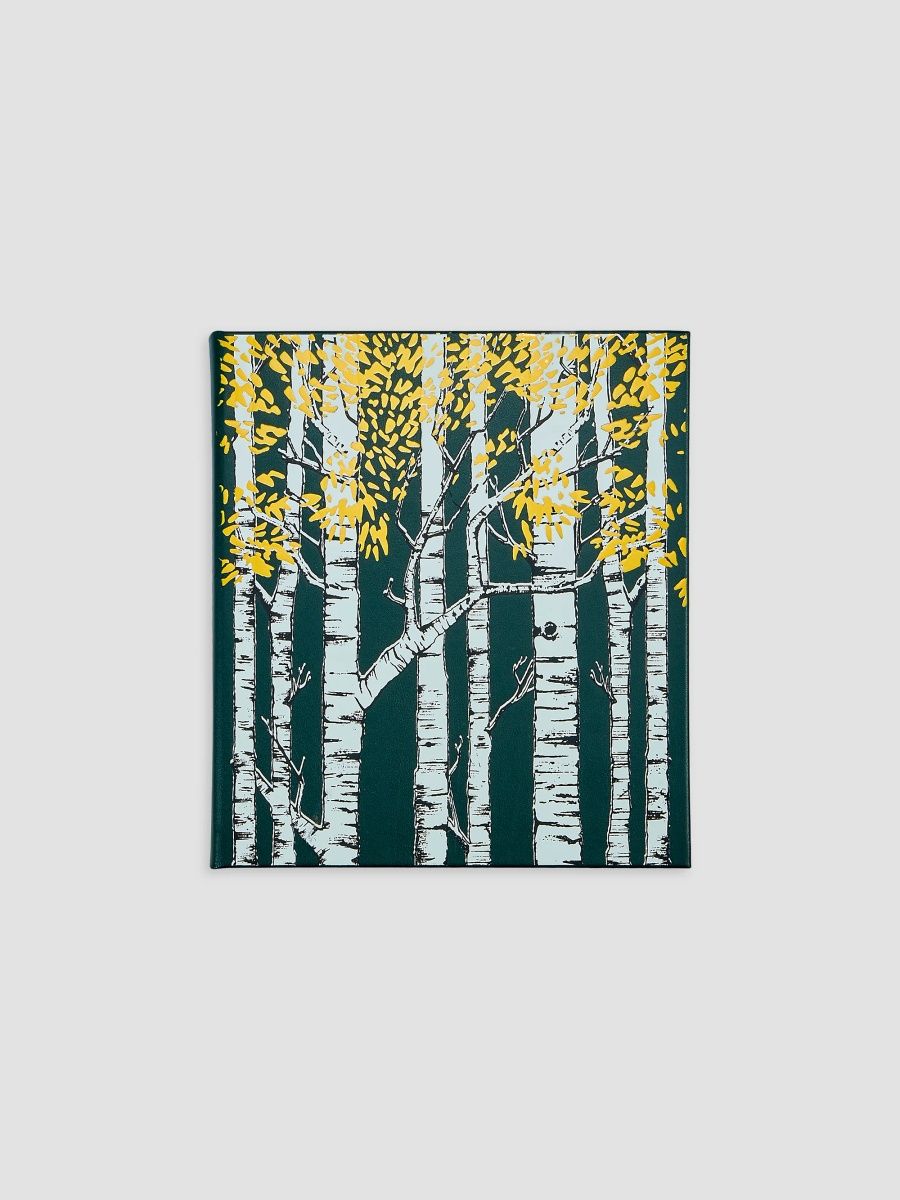Graphic Image "The Hidden Life Of Trees" Leather-Bound Hardcover Book
