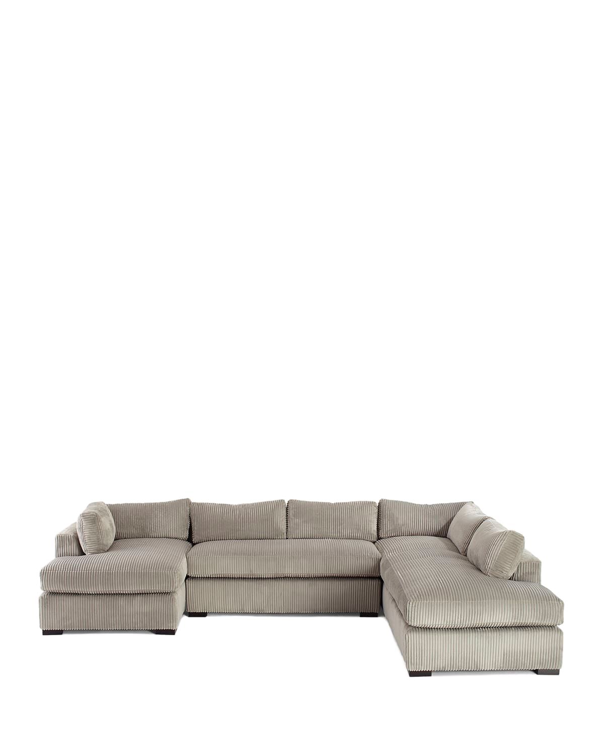 Mitchell Upholstered Sectional Sofa (Right Facing) 136.5"