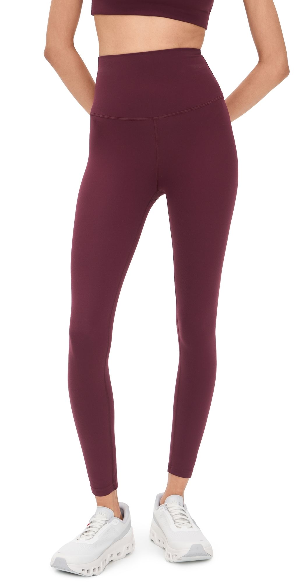 Splits59 Airweight Super High Waist 7/8 Leggings DK CHERRY XL