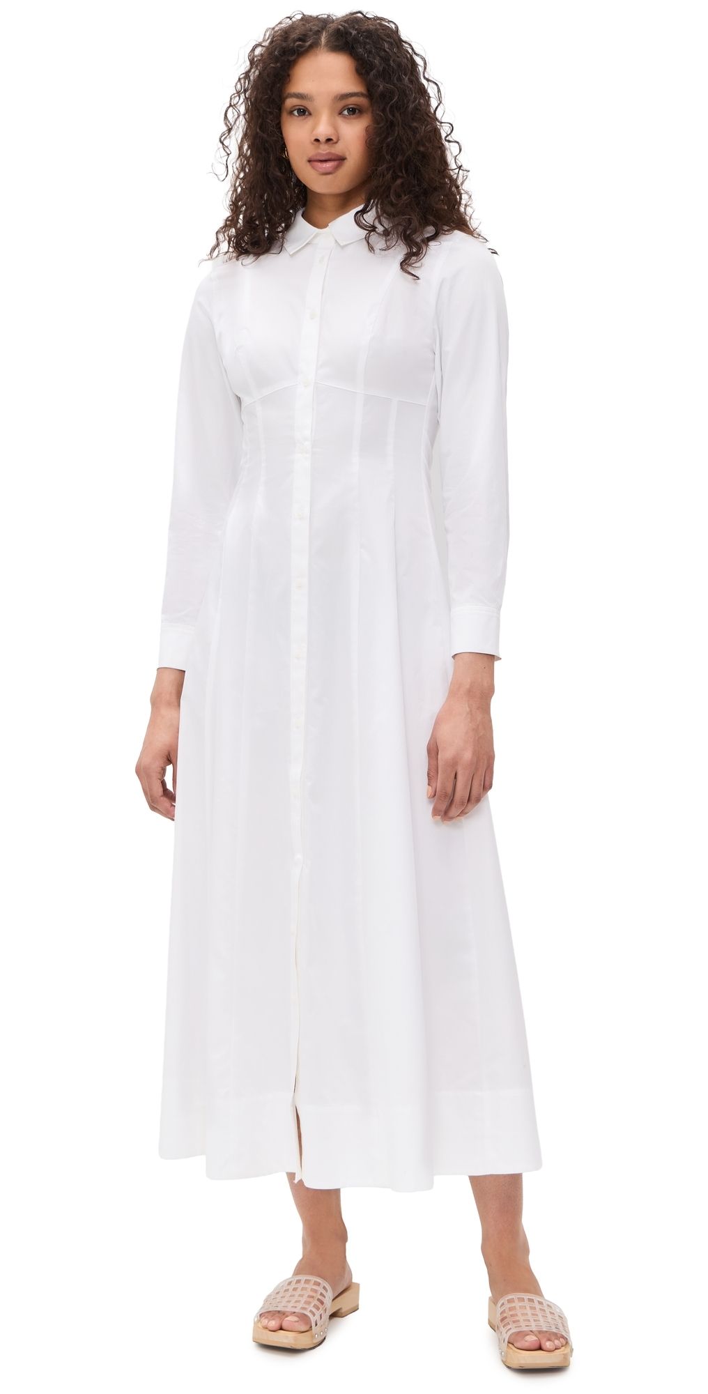Hill House Home The Alandra Dress White XXS