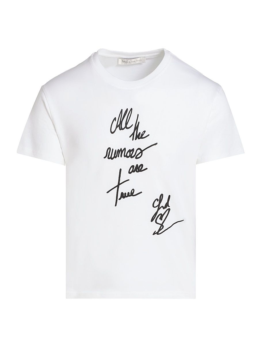 Men's All the Rumors Are True T-Shirt - White - Size Large