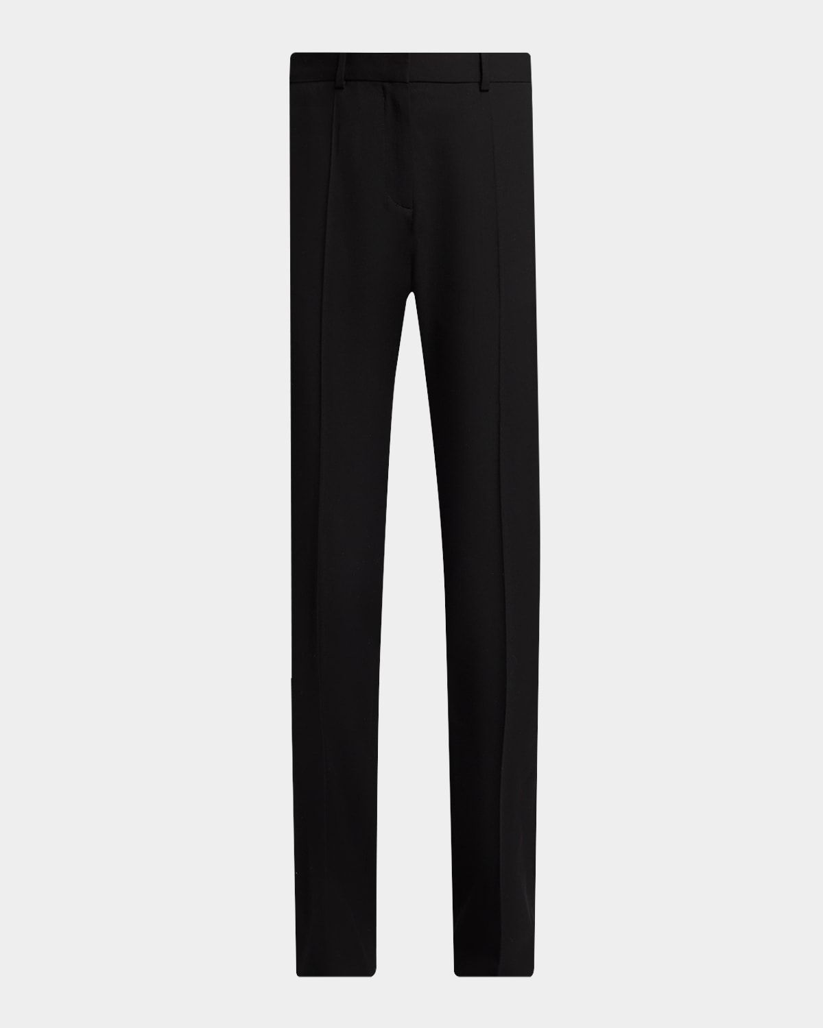 Hiram Straight-Leg Wool Pants