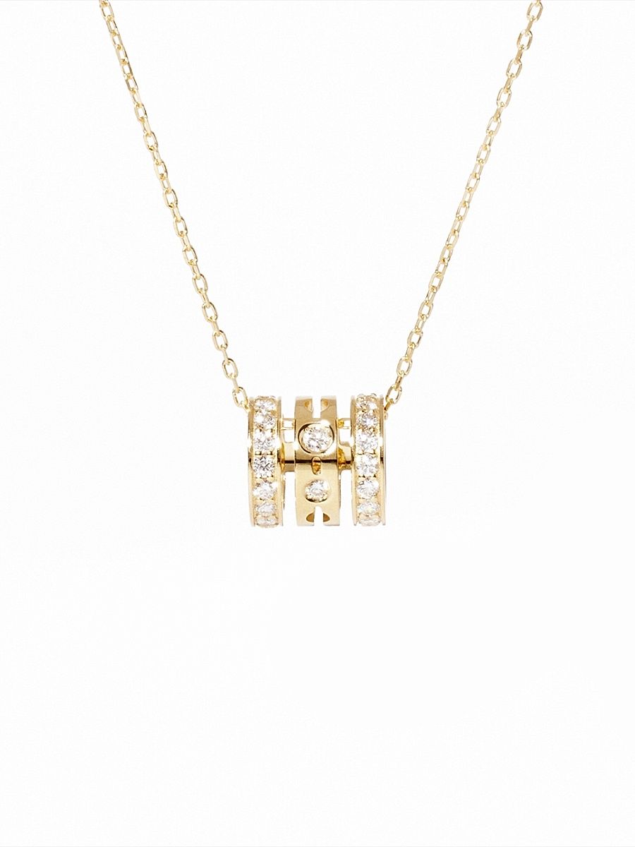 Women's Pulse 18K Yellow Gold & 0.62 TCW Diamond Pendant Necklace - Yellow Gold