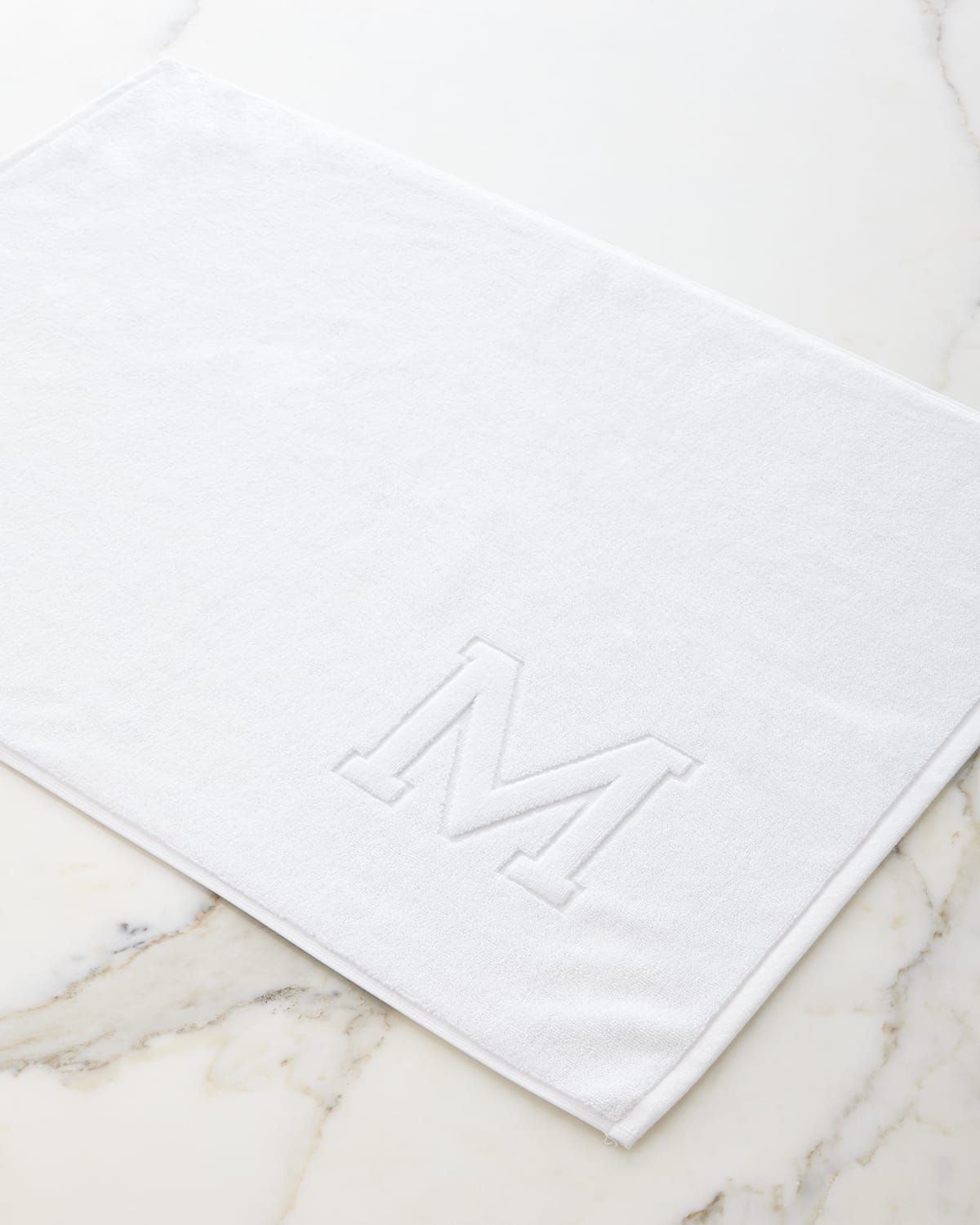 Auberge Monogrammed Tub Mat