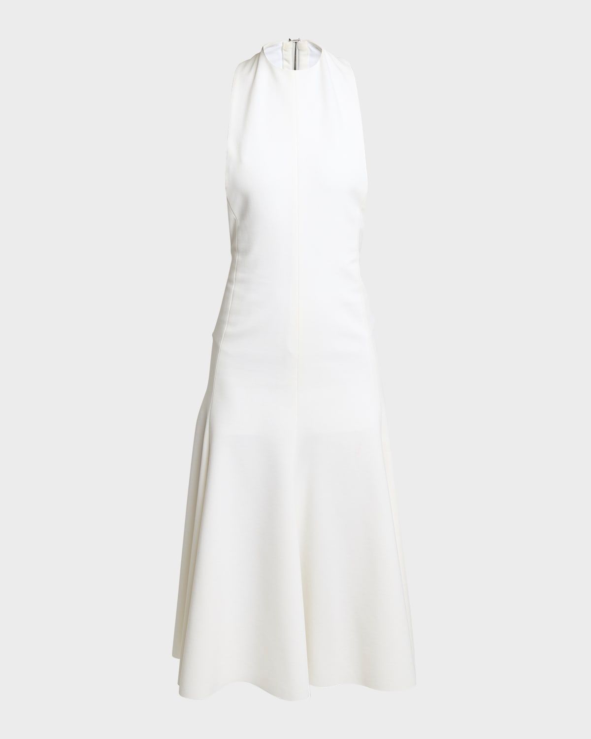 Favola Halter Backless Midi Dress