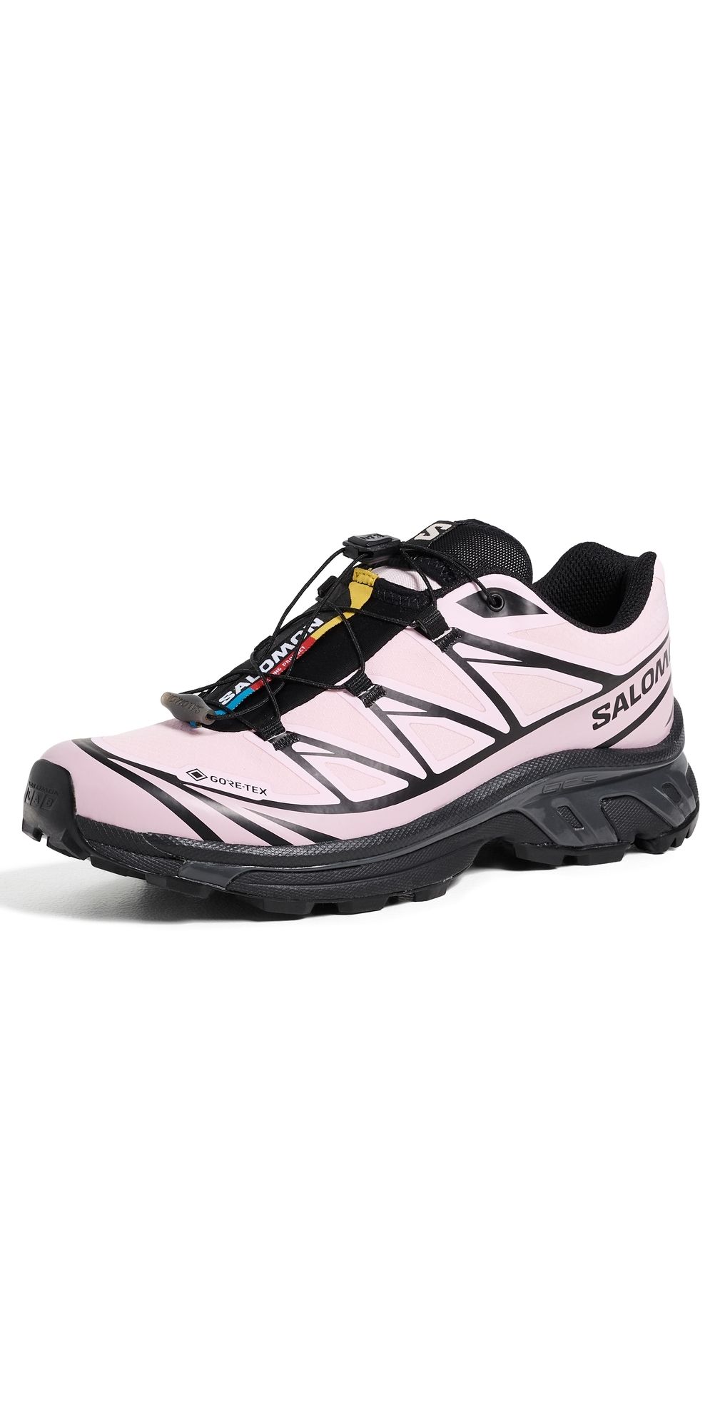 Salomon XT-6 GTX Sneakers Black/Icy Pink/Dawn Pink M 9.5/ W 10.5