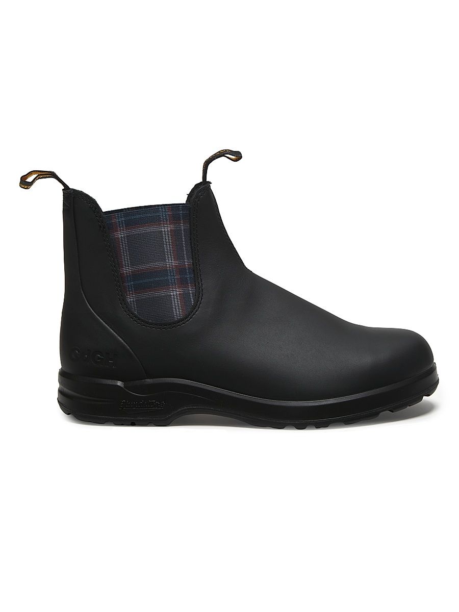 Men's CDG Homme X Blundstone Leather Boots - Black - Size 10