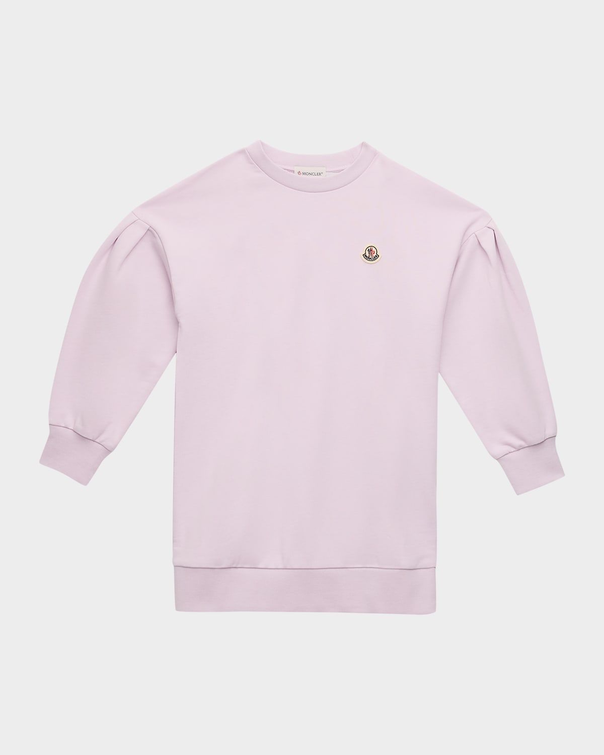 Girl & apos;s Cotton Sweatshirt Dress, Size 8-14