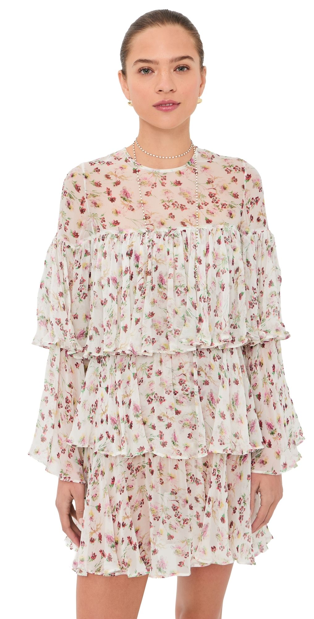 Alix of Bohemia Vienna Wild Garden Dress White L