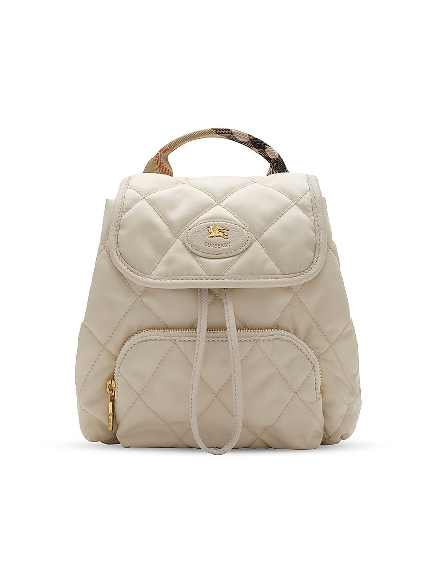 Women's Horseshoe Mini Quilted Backpack - Soap