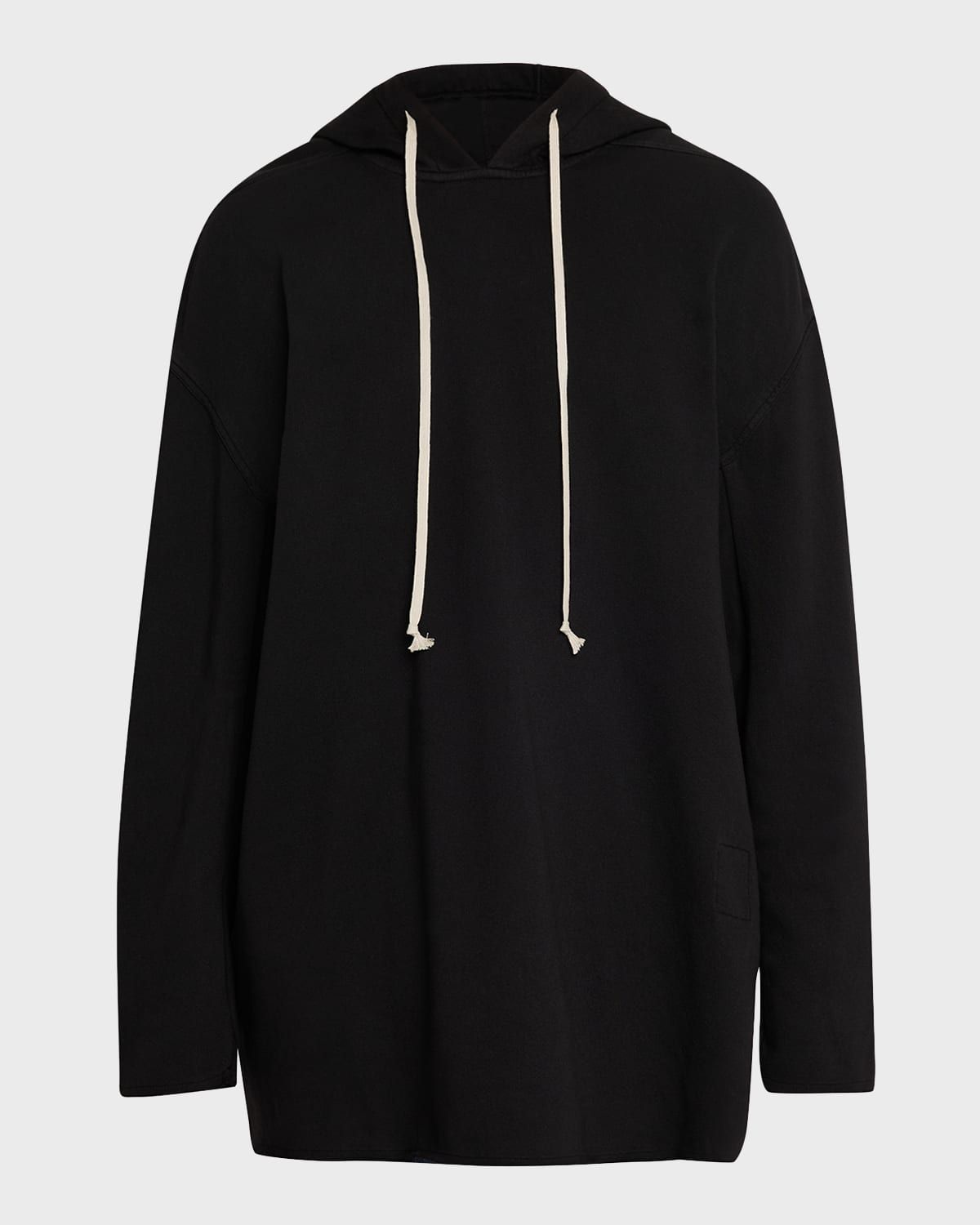 Men & apos;s Cotton Raw-Edge Oversized Hoodie