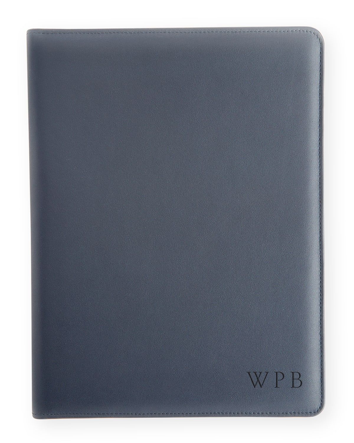 Personalized Executive Leather Document Organizer Folder