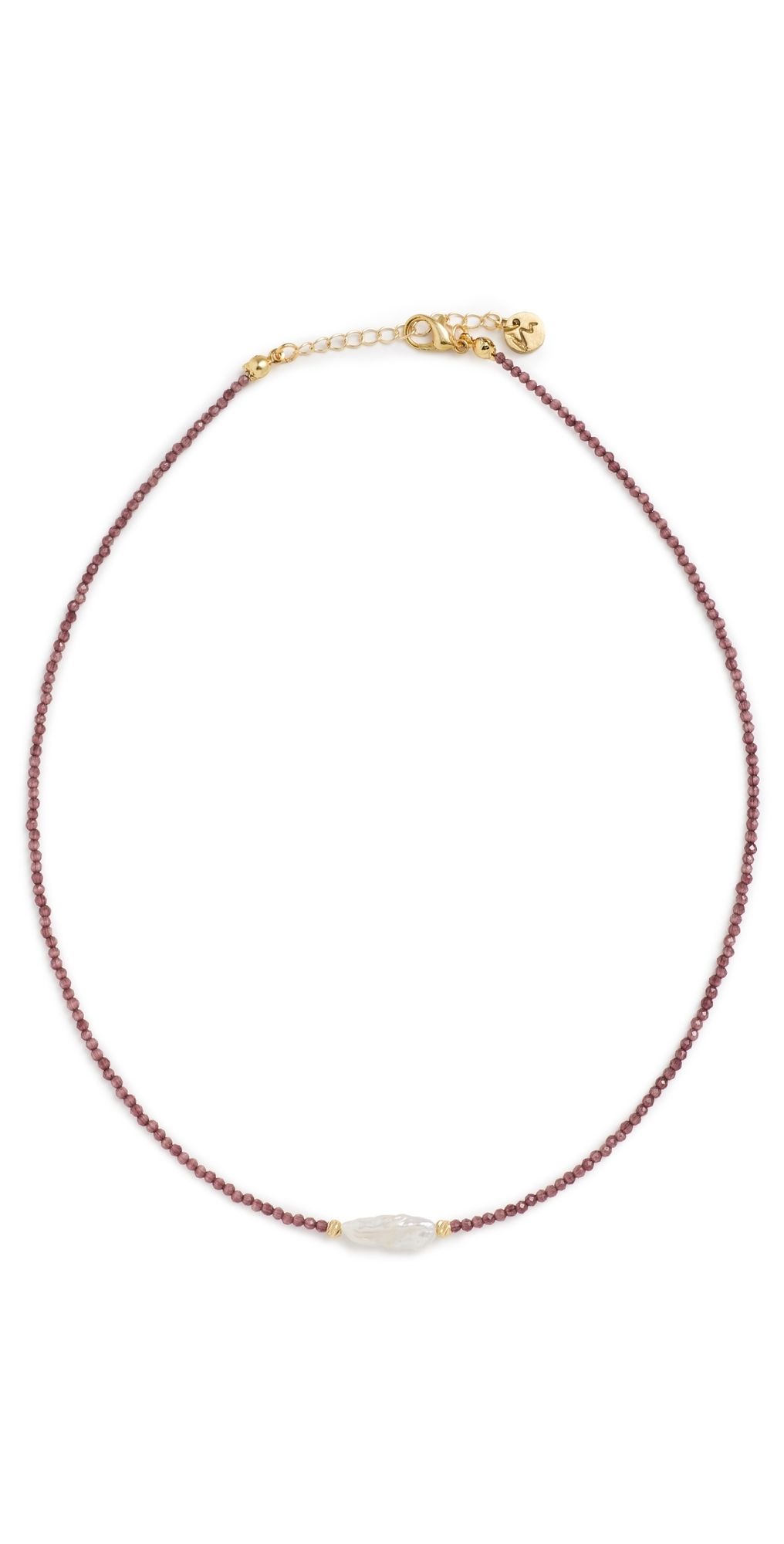 Maison Irem Solar Necklace Pink One Size