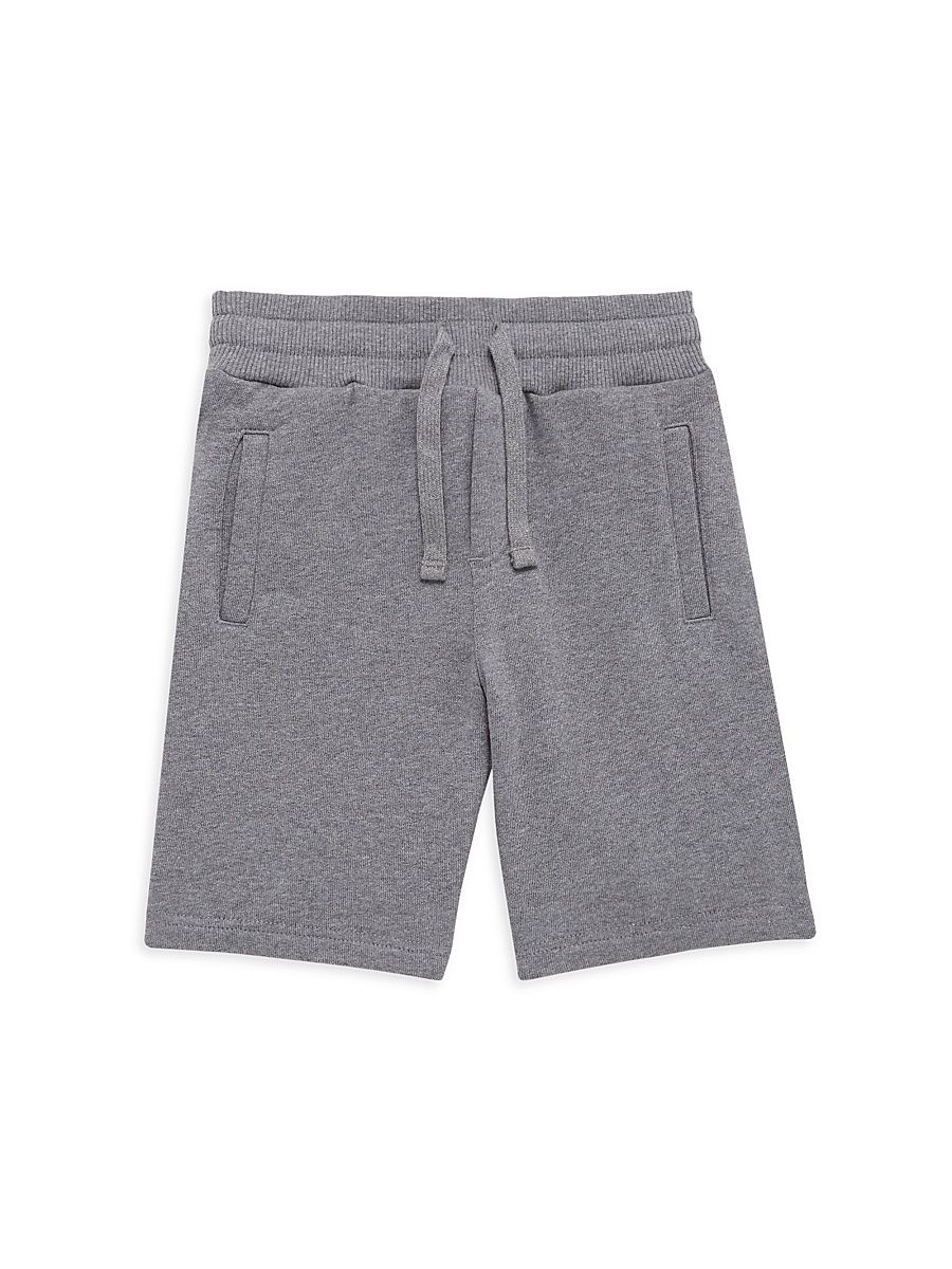 Little Boy's Jersey Shorts - Grey - Size 6