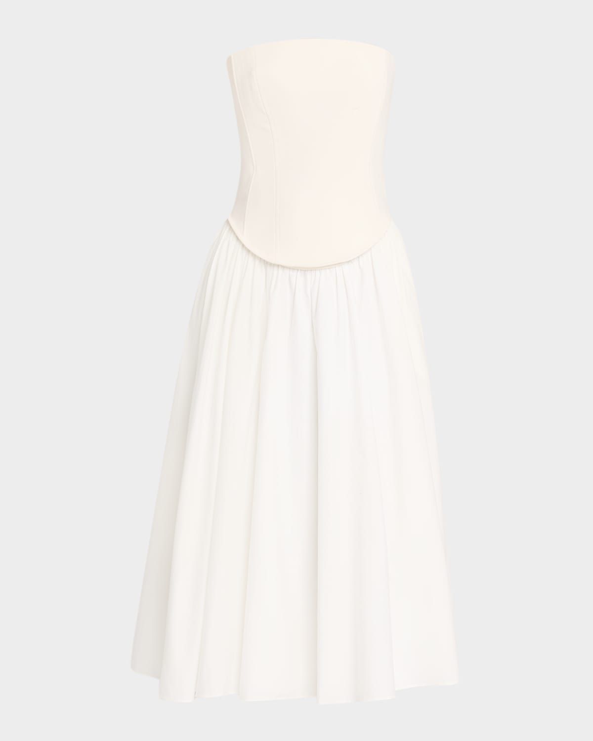 Melody Corset Combo Midi Dress