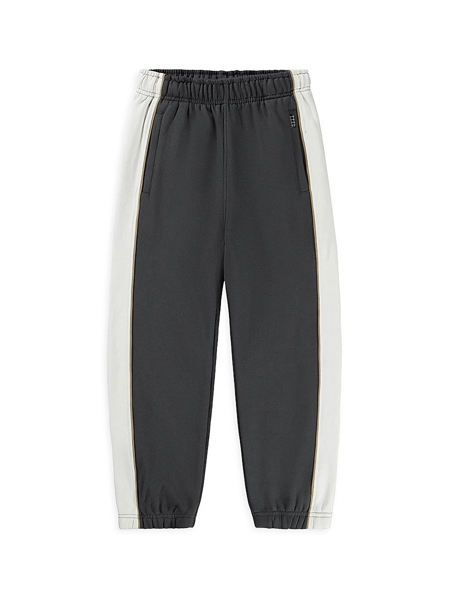 Little Boy's & Boy's Ader Jogger Sweatpants - Pirate Black - Size 12