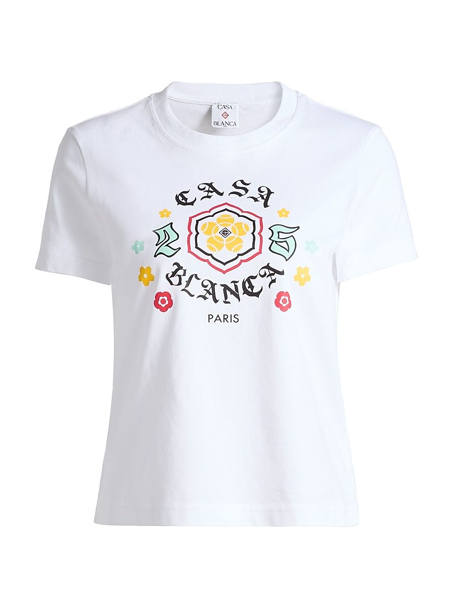 Women's Bosozoku Printed T-Shirt - White Jersey - Size Medium