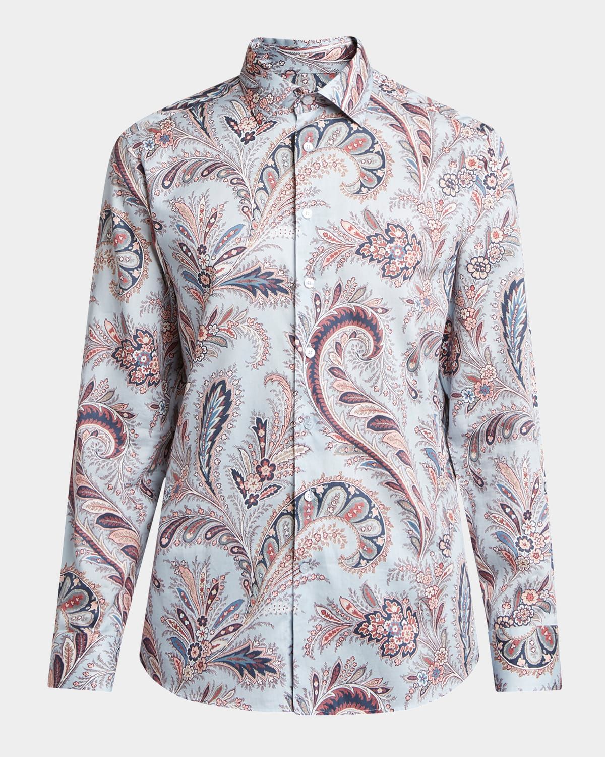 Men & apos;s Cotton Multi-Paisley Dress Shirt