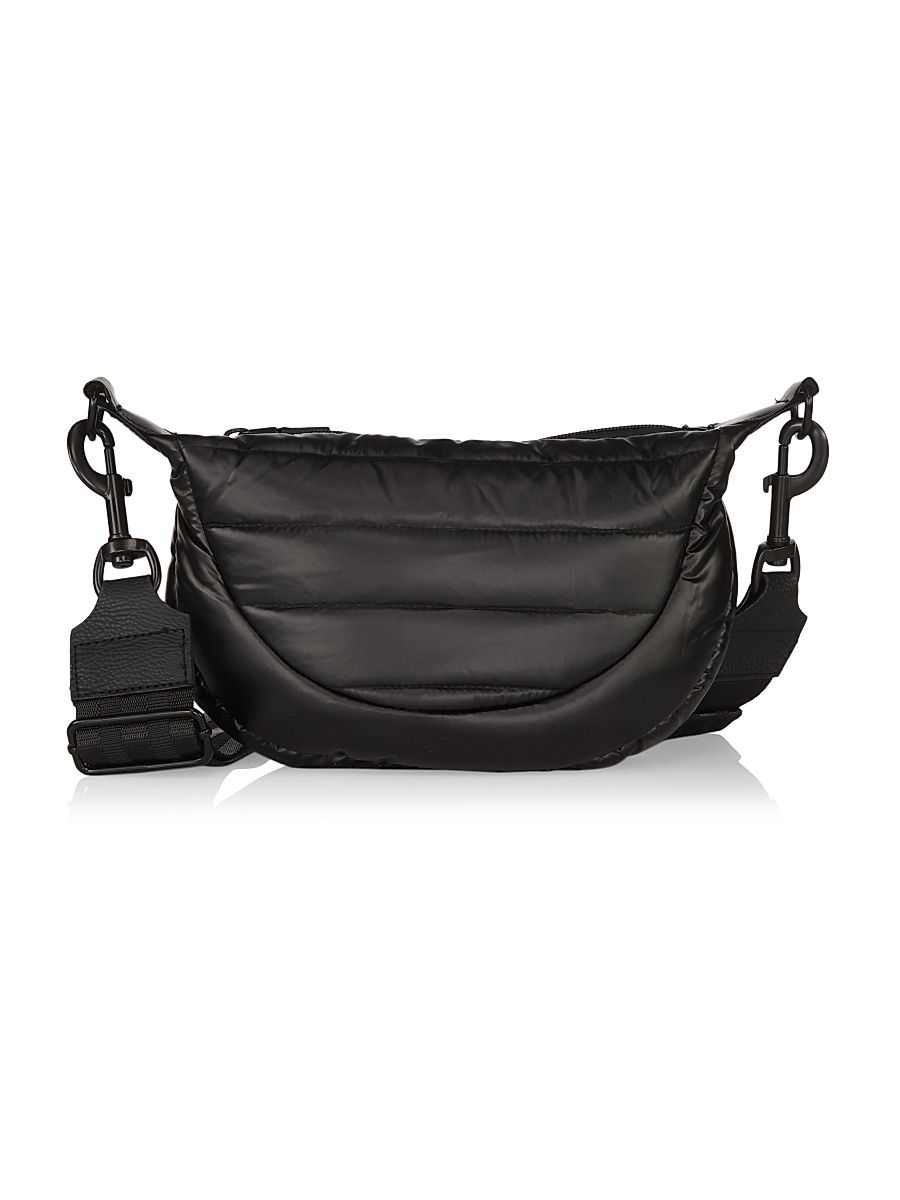 Women's Tiny Dancer Quilted Shoulder Bag - Pearl Black