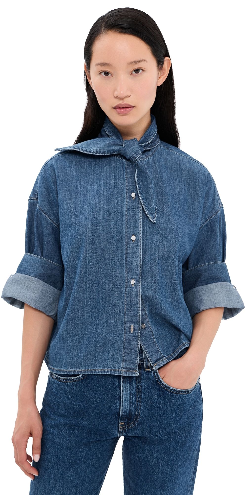 TWP Tie One On Button Down Shirt Paris P