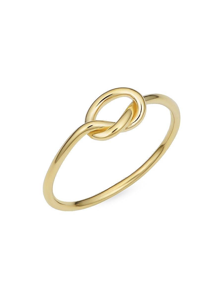 Women's 14K Yellow Solid Gold Verona Ring - Yellow Gold - Size 8