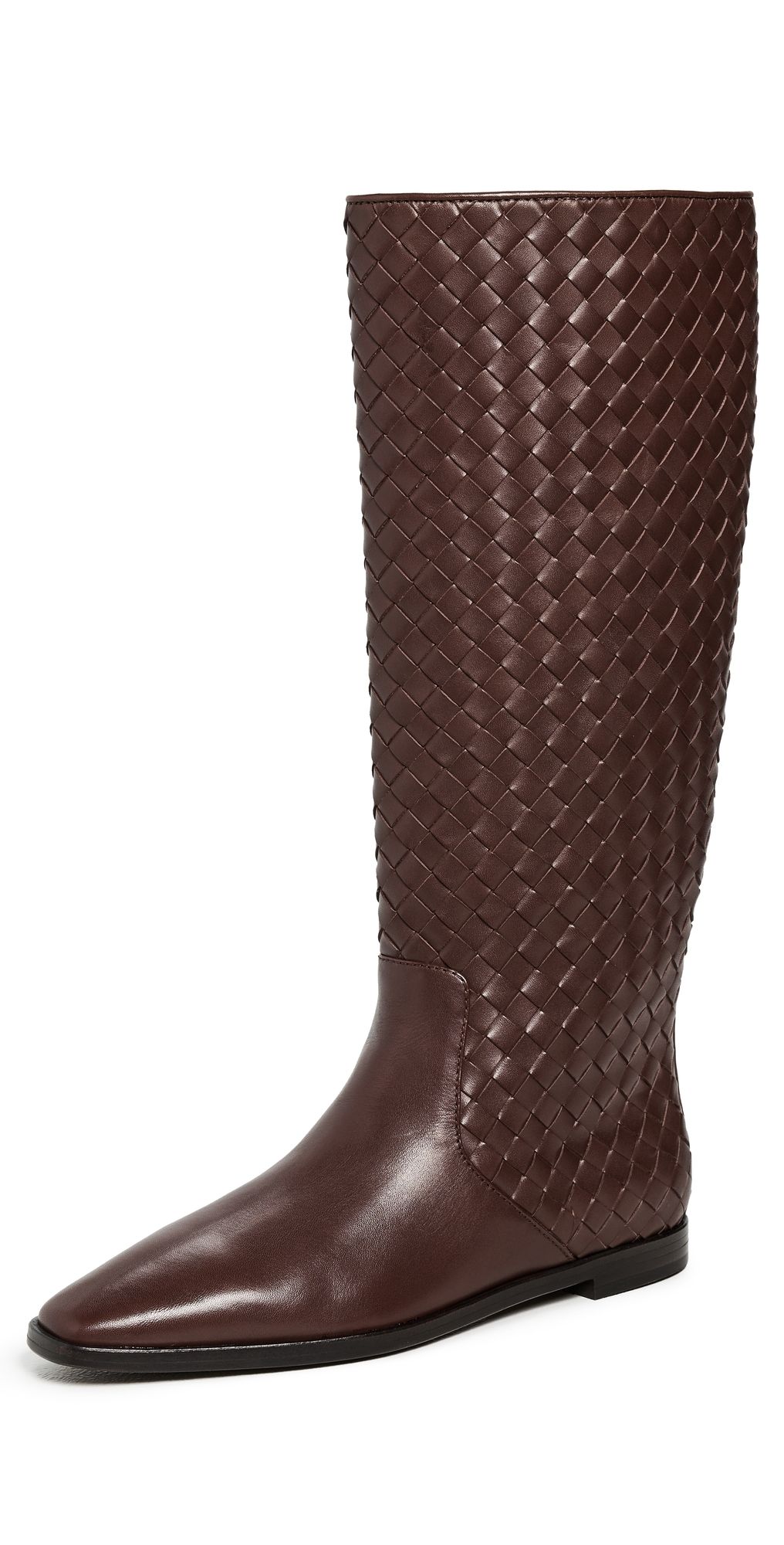 Loeffler Randall Tilly Riding Boots Espresso 7.5
