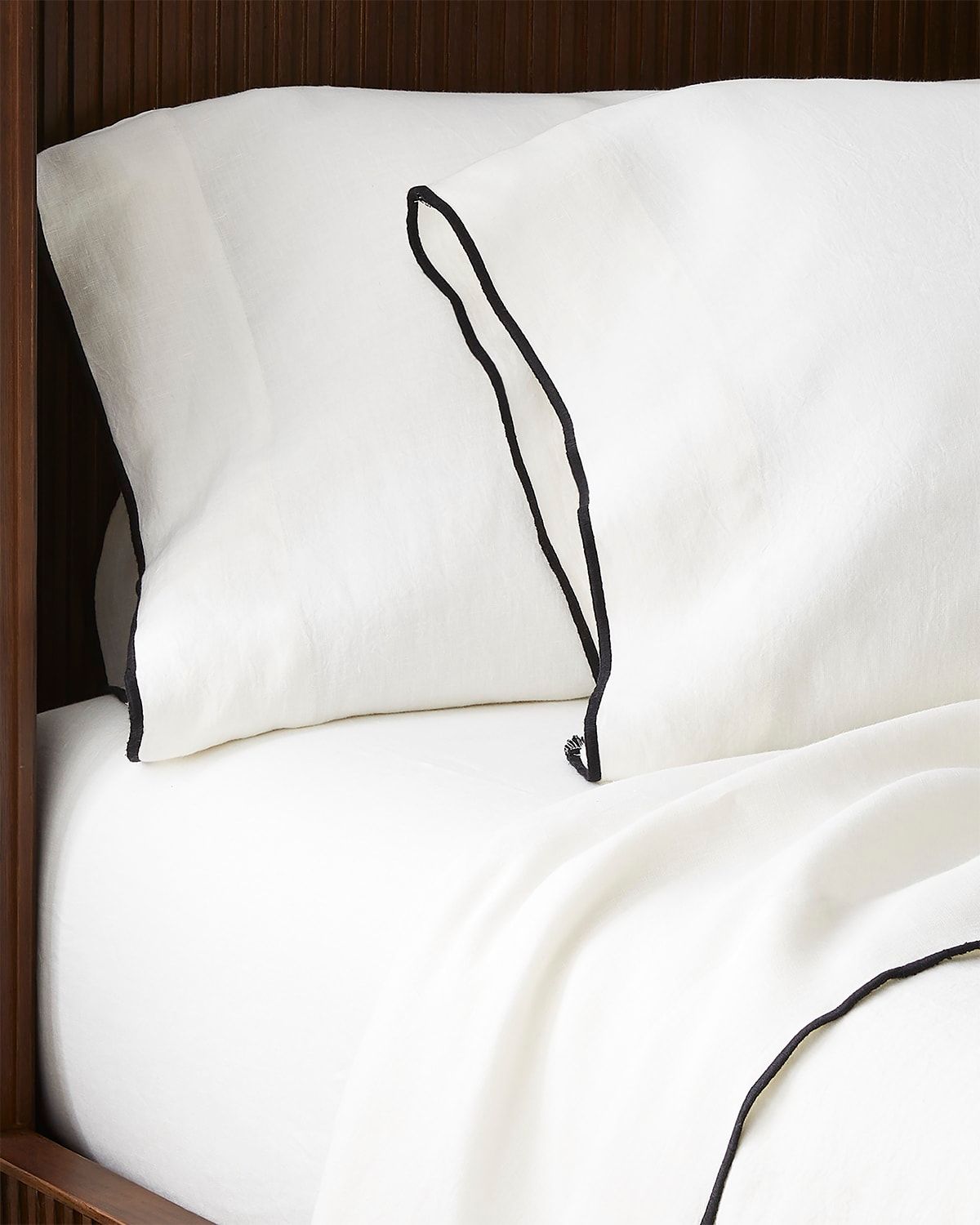 Tyne Linen Pillowcase Pair, Standard