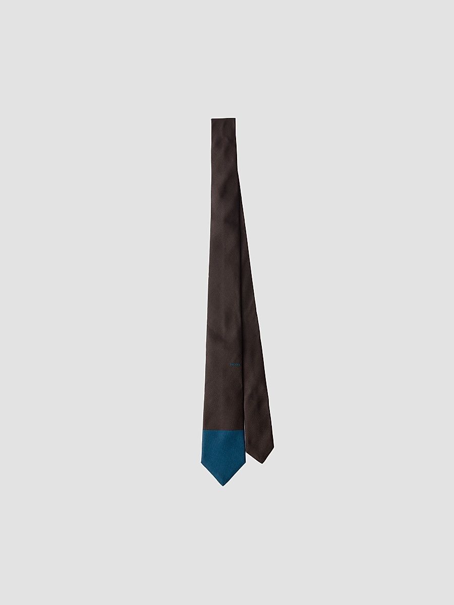Men's Silk Tie - Brown