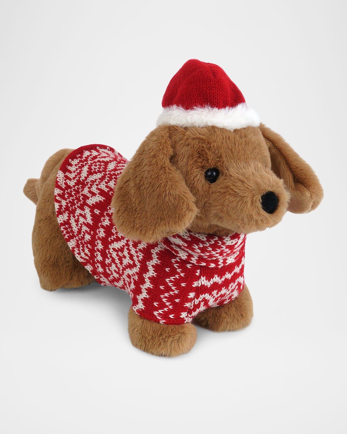 Jingle Holiday Dog Stuffed Animal