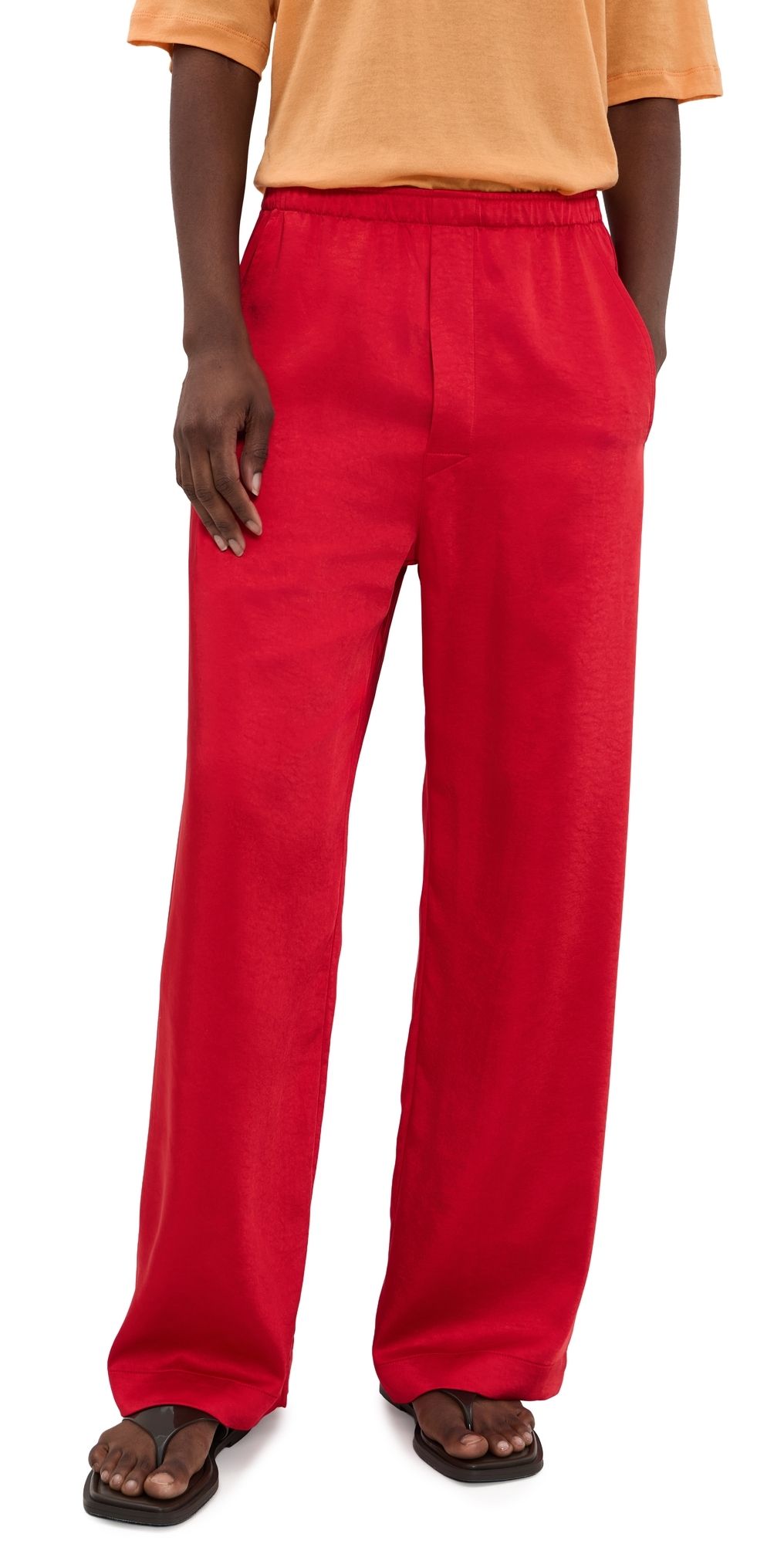 ROUCHA Pei Shine Pants Red L
