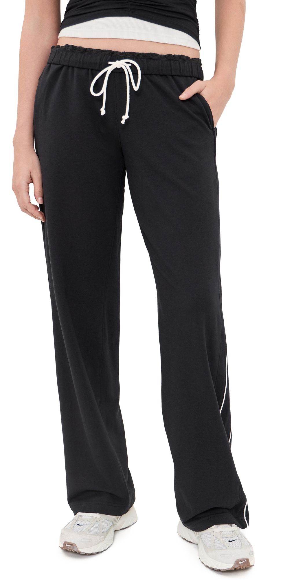 FP Movement Down Low Track Pants Black Combo S