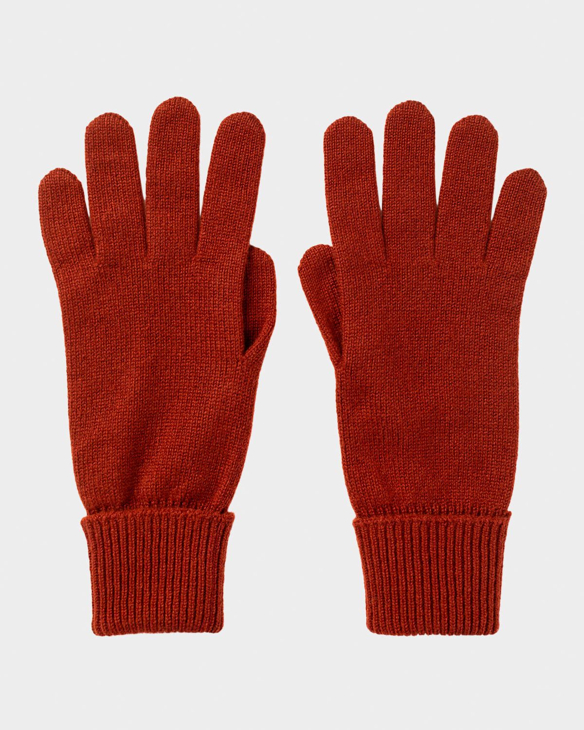 Cashmere-Blend Jersey Gloves