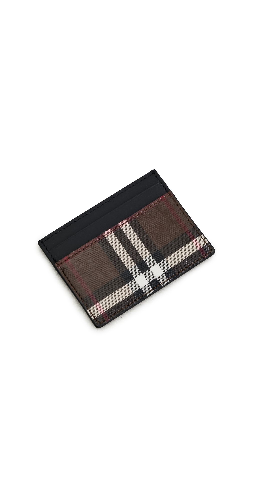 Burberry Sandon Ysa Card Case Chocolate Brown One Size