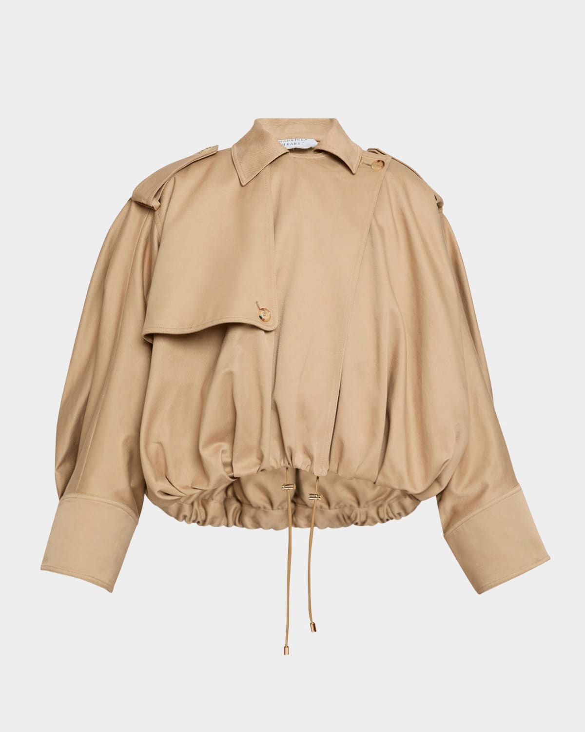 Hunt Drawcord Oversized Trench Jacket