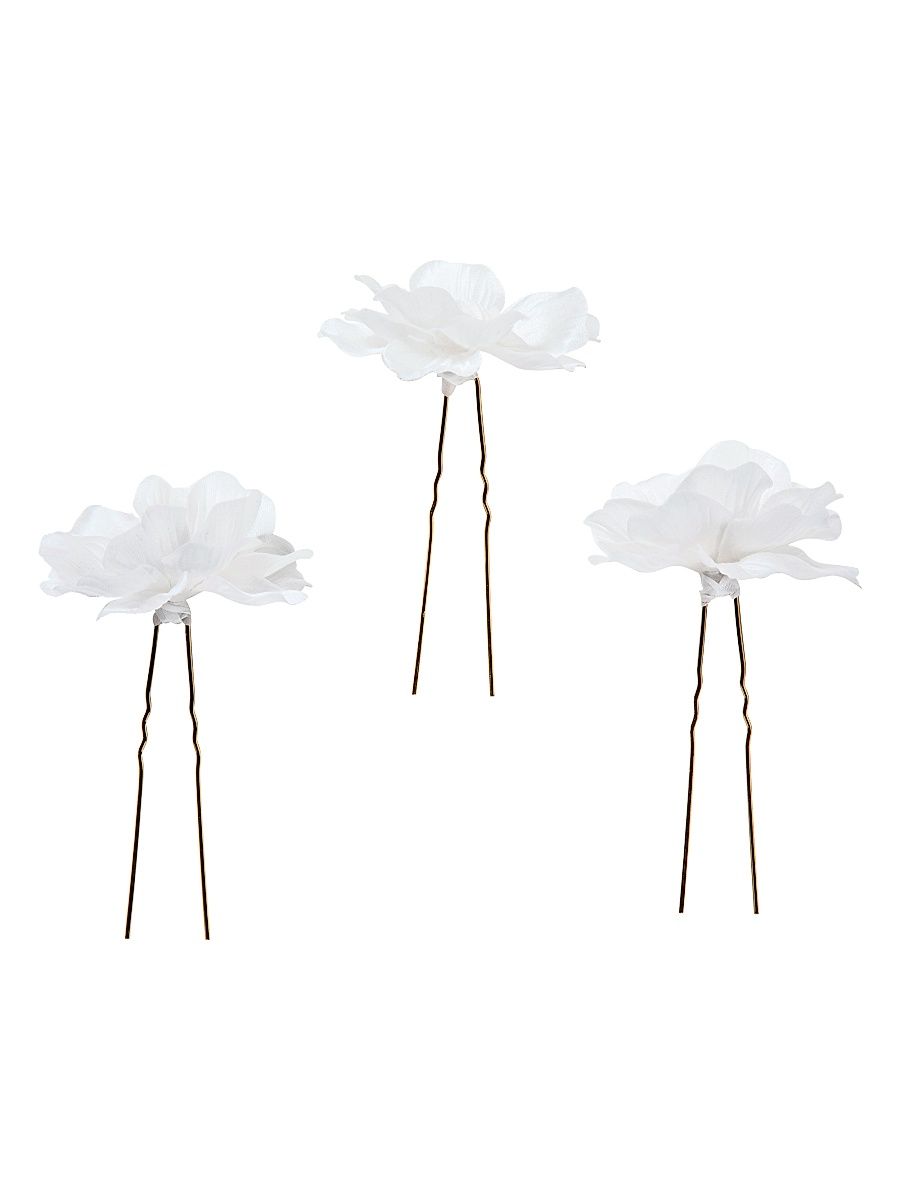 Women's Gale 3-Piece Hair Pin Set - Cream