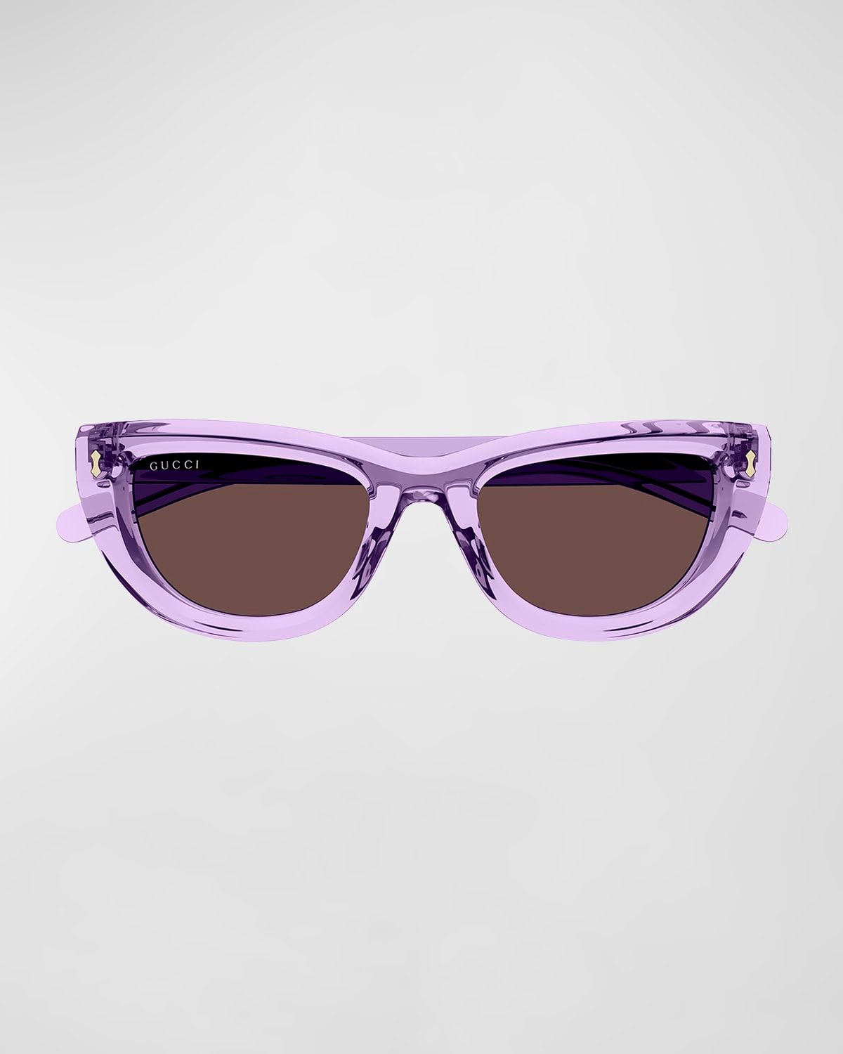 Logo Acetate Cat-Eye Sunglasses