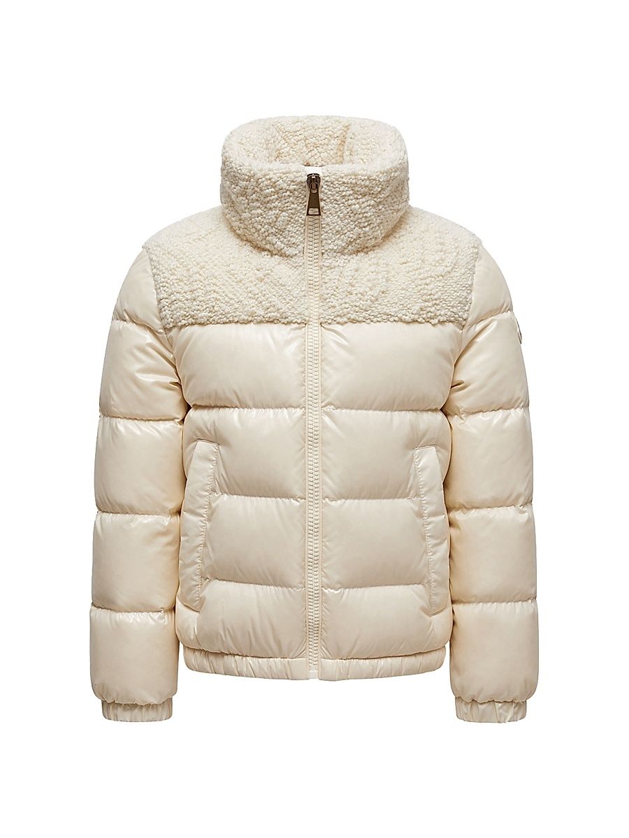 Little Girl's & Girl's Dima Puffer Jacket - White - Size 6