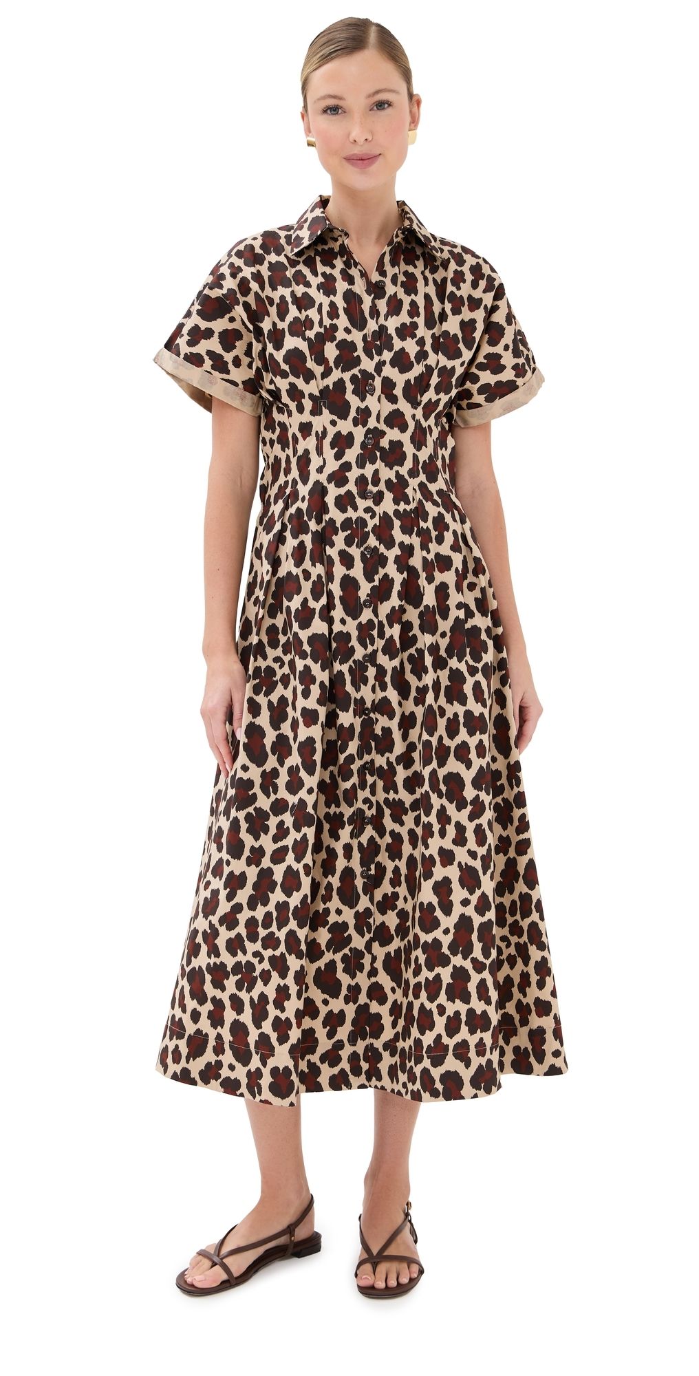 LE BOP Roberta Dress Leopard M