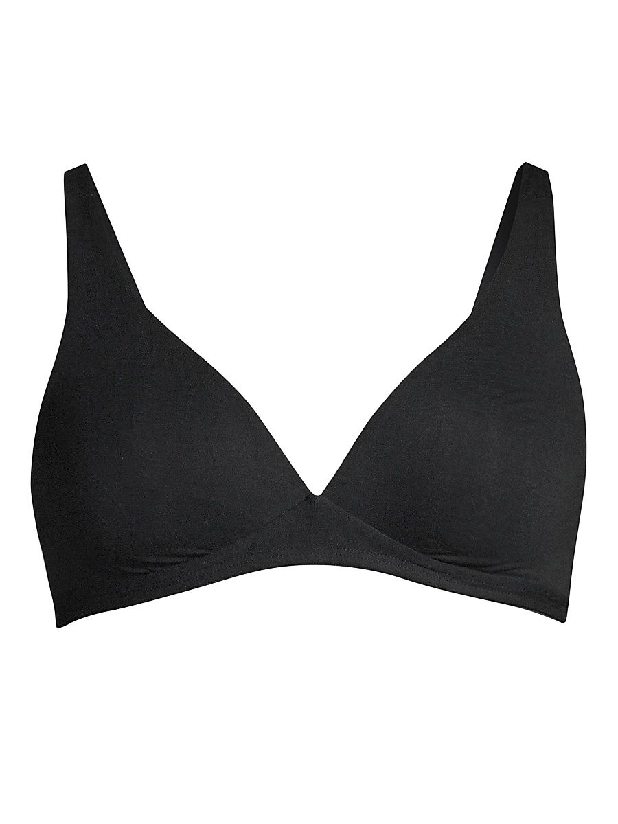 Women's Cotton Sensation Soft Cup Bra - Black - Size 34E