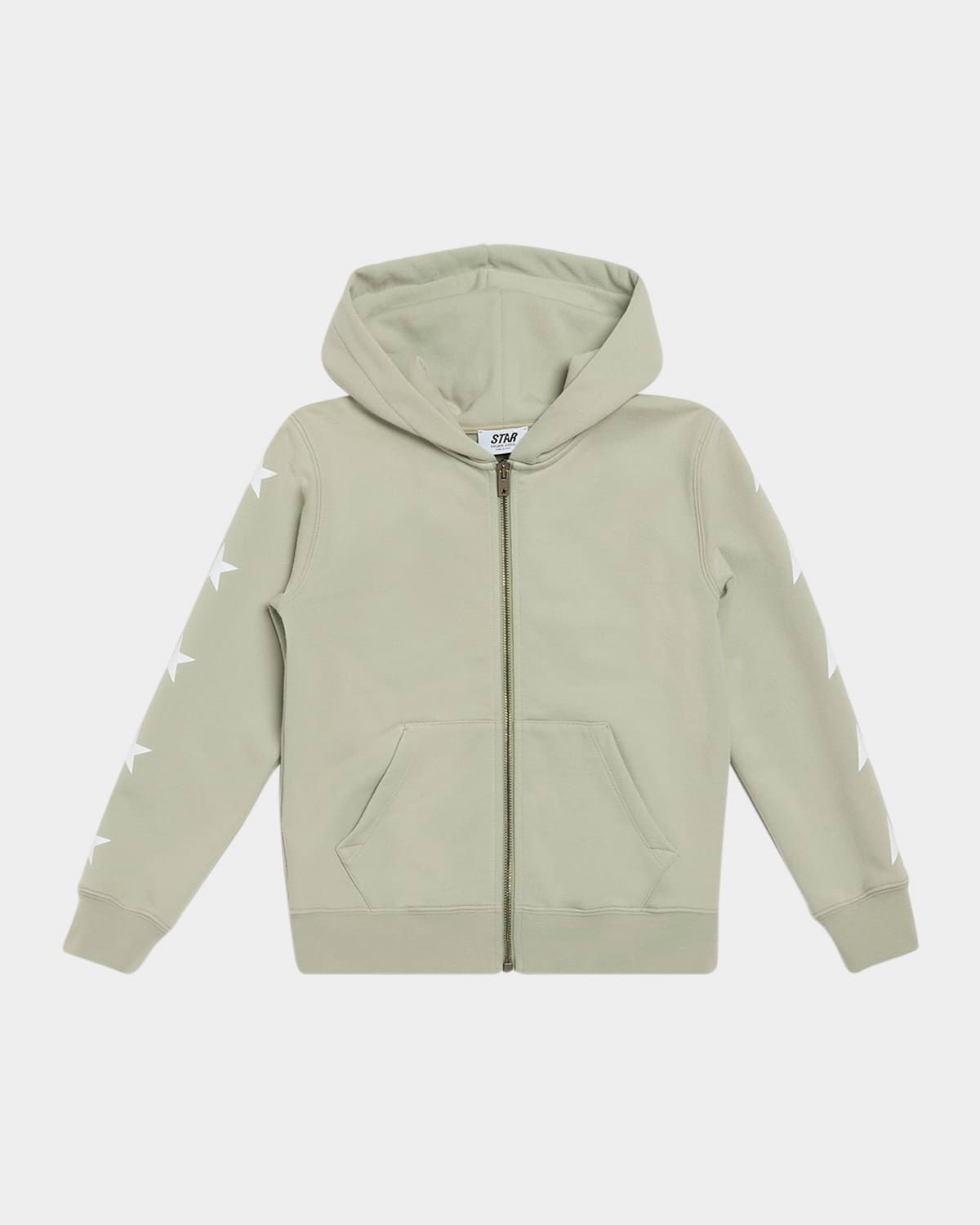 Girl & apos;s Star-Print Hoodie, Size 4-12
