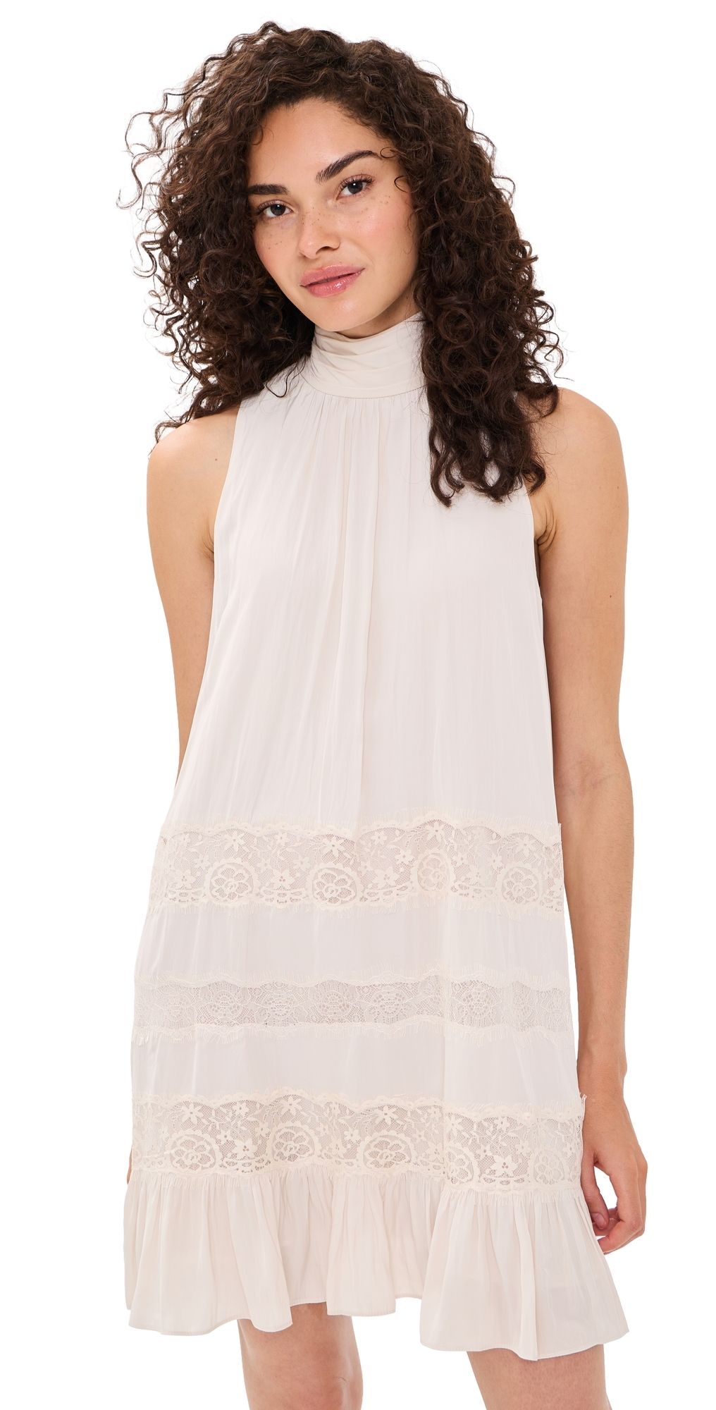Ramy Brook Samantha Dress Bone XXS