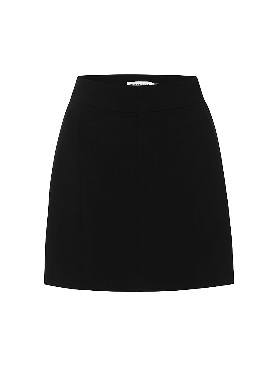 Women's Suiting Miniskirt - Black - Size 10