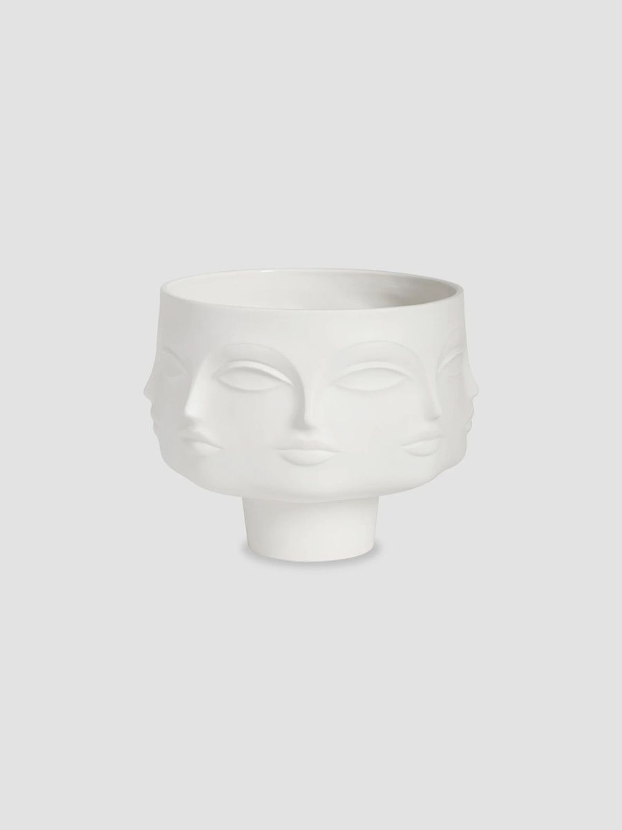 Jonathan Adler Muse Dora Maar Pedestal Bowl - White