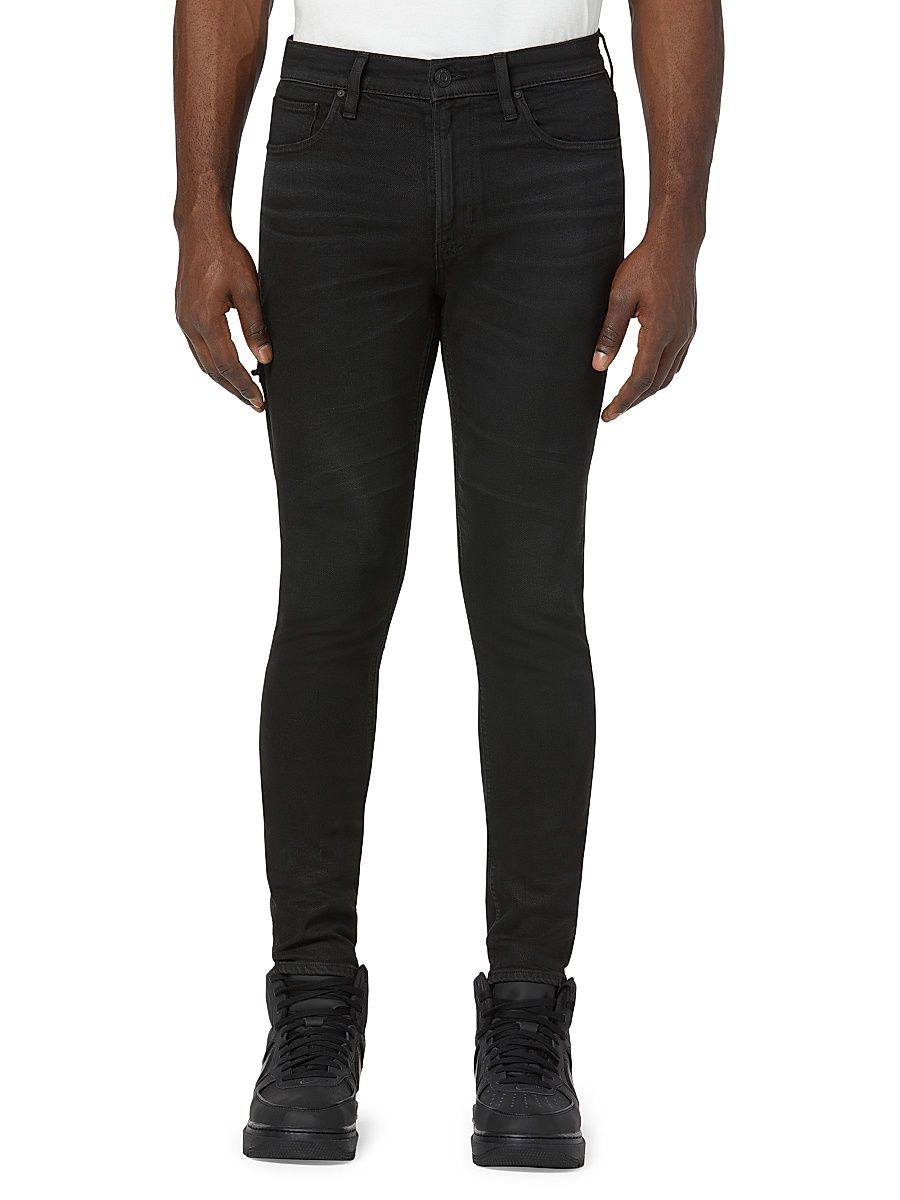 Men's Zack Moto Skinny Jeans - Night Call - Size 36