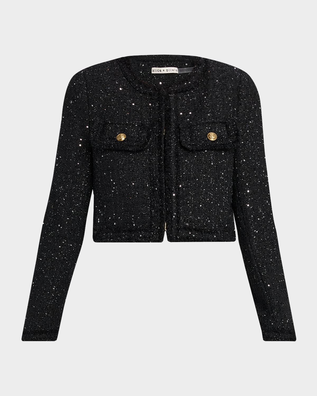 Dumont Embellished Tweed Jacket