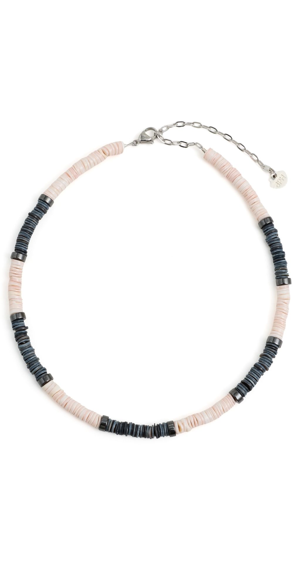 Hijas de Puka Blush Notte Semplice Necklace Pink & Grey One Size