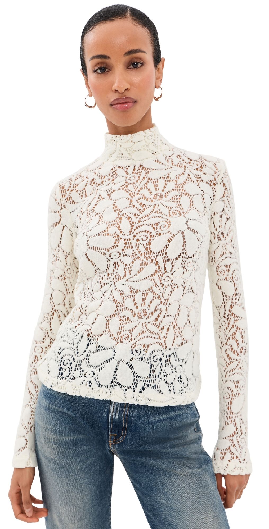 La DoubleJ Lacey Turtleneck Solid L