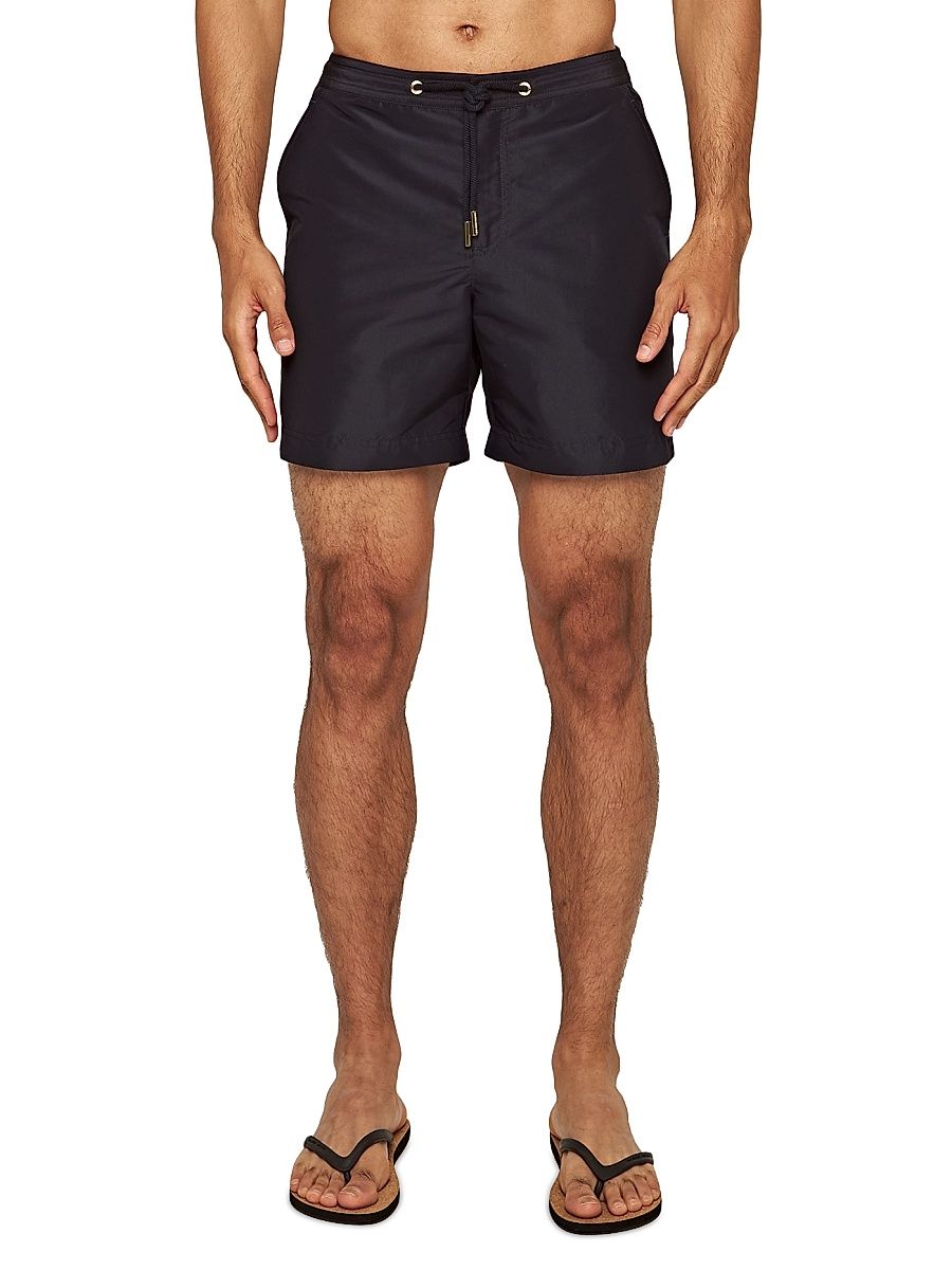 Men's Bulldog Drawcord Shorts - Night Iris - Size 40