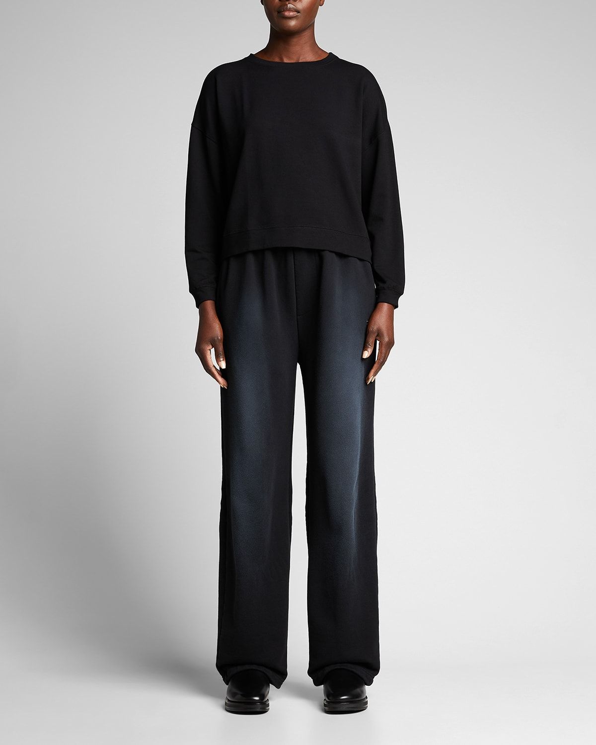 Crewneck French Terry Pullover